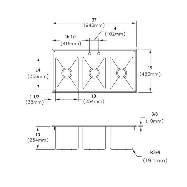 Dimensions du produit