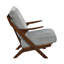 Chaise d'appoint de style Mid-Century moderne-440355230-440355231