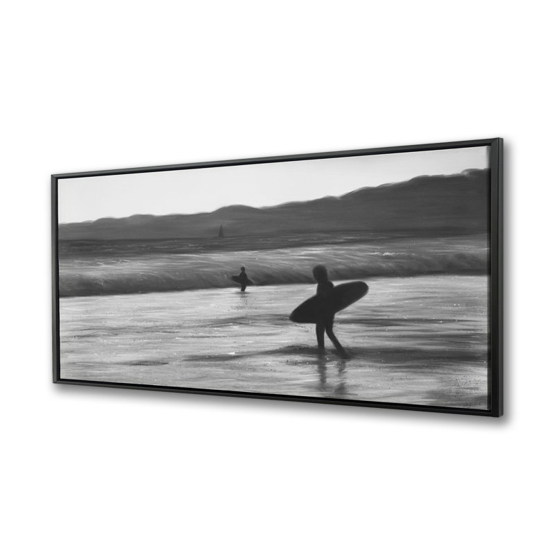 Surfers - Toile pour salle de bain, H 25,25 po x l 49,25 po