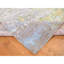 Tapis noué à la main 10 pi x 14 pi 1 po en laine grise et en vraie soie 8BA80DE00A8946FBAF19EEED84DC8DD1