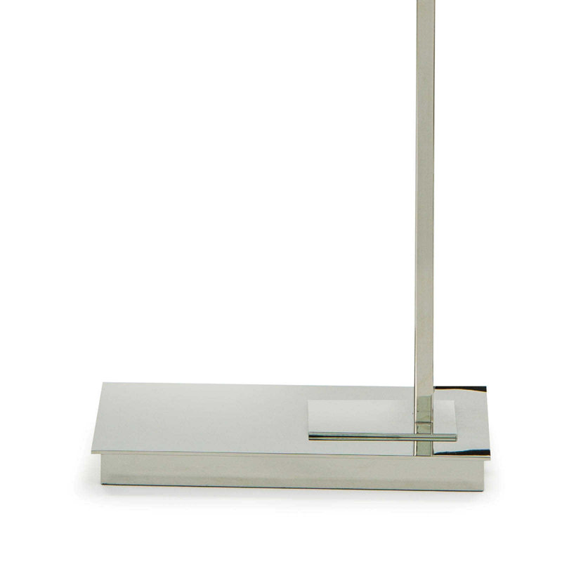 Otto Floor Lamp, Polished Nickel