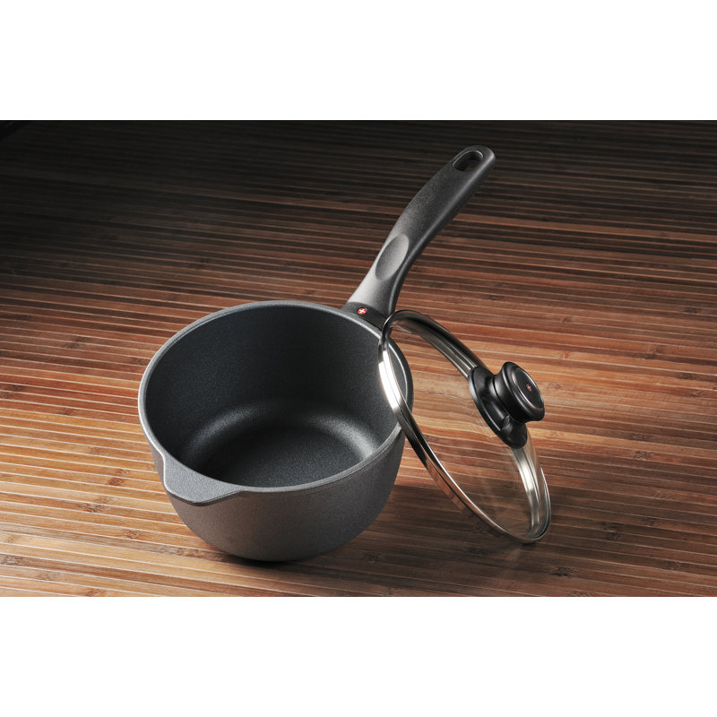 Non Stick Aluminum Sauce Pan with Lid, 2.2 Qt.