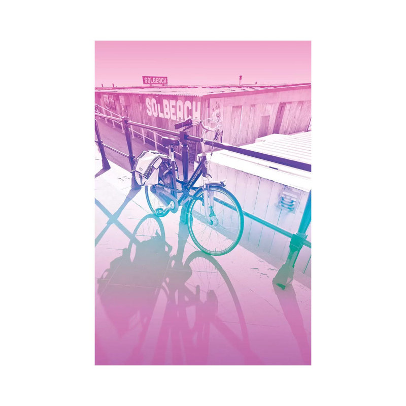 Let's Bike by Beli - Wrapped Canvas Print, 66.04 cm H x 45.72 cm W x 1.91 cm D