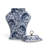 Scalamandre Blue 20" Porcelain Jar