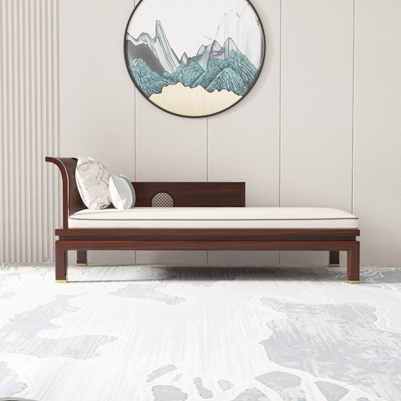 Méridiennes d'intérieur décontractées en bois Living Room, Orienté à gauche (vu de face)