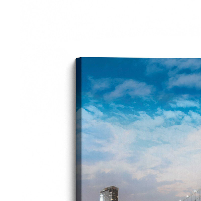 «Brooklyn Bridge and Manhattan Skyline», H 8 po x l 12 po