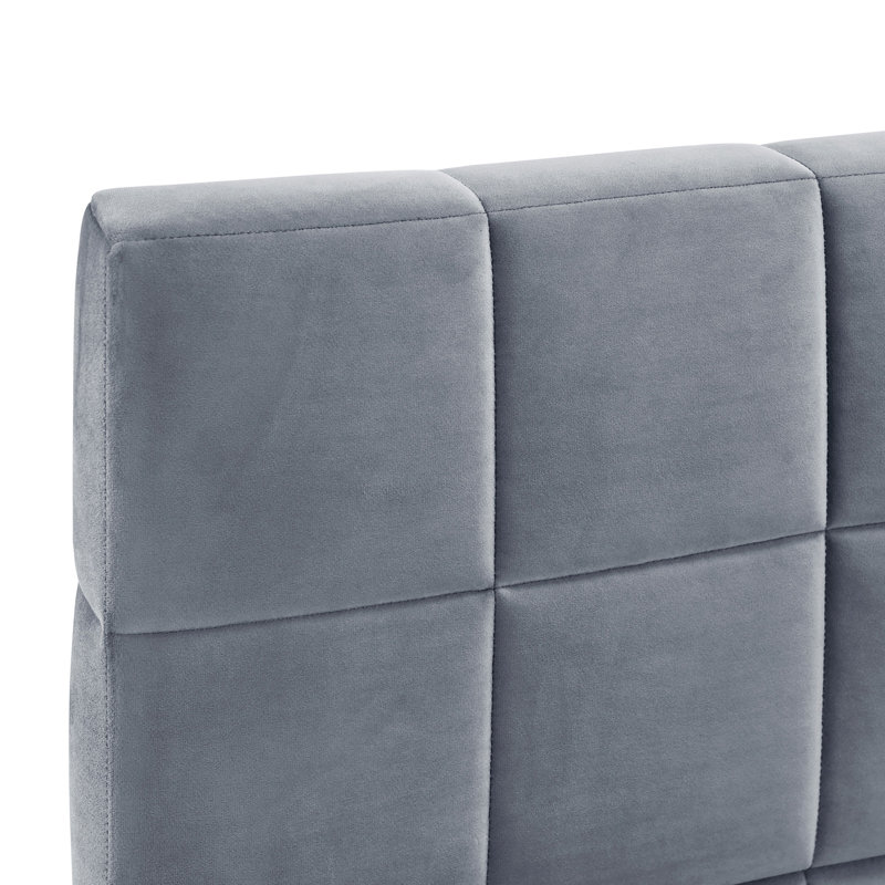 Full Size Upholstered Daybed Sofa Bed, Gray