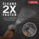 5-Setting HydroRain 2-in-1 Dual Shower Head with ProClean Spray