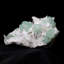 Agrim cubique apophyllite avec stilbite