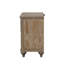 Table de chevet rustique classique en chêne massif, 1 pièce, avec 2 tiroirs, glissières à roulement à billes, plateau doublé de feutre, idéale pour la décoration de chambre. Meubles en bois de couleur A et C, tiroir confortable.