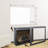Infrared Electric Fireplace Insert with Removable Trim Kit & Crackling Sound-114137744