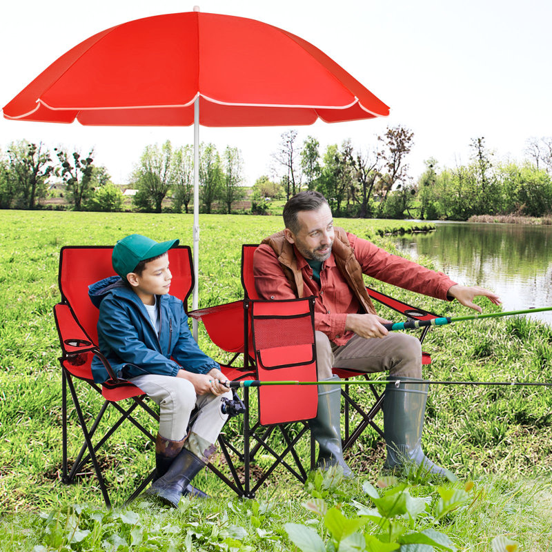 Chaise de camping pliante Nakaylee