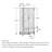 European-Style Retro Painted Solid Wood Wardrobe
