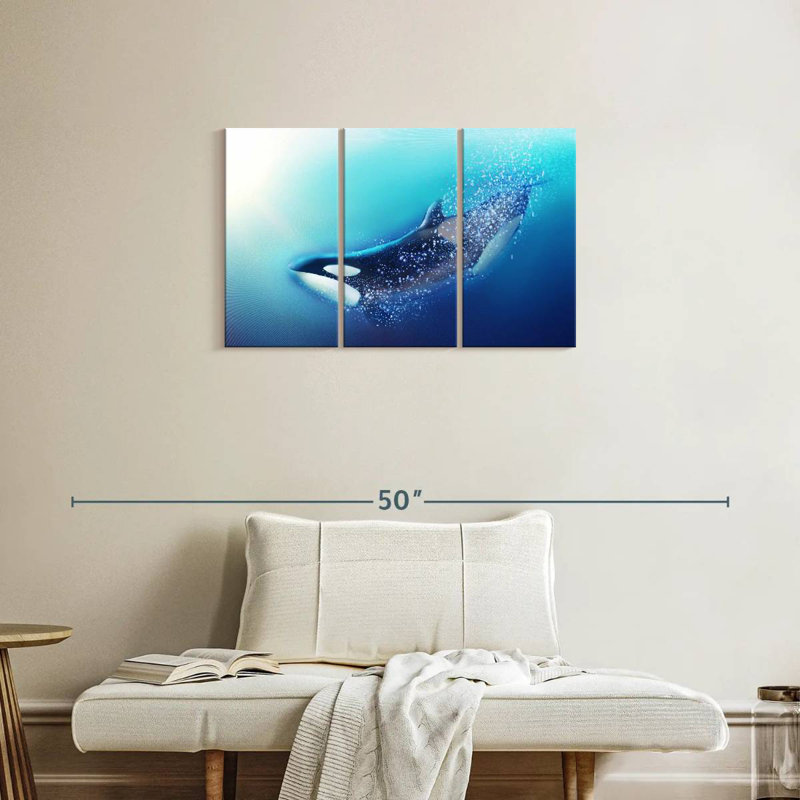 Brampt Underwater Orca, 20" H x 33" W