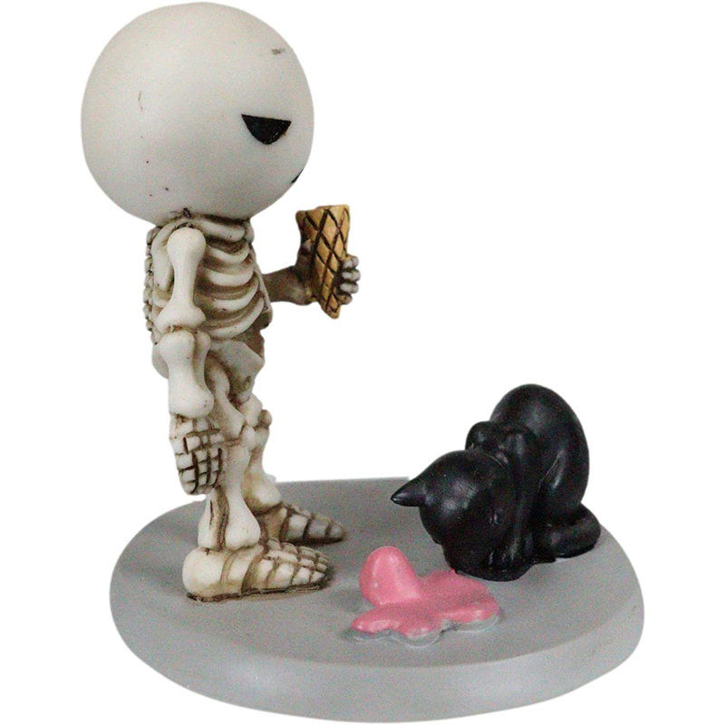 Figurine Deviney Unfortunate Lucky the Skeleton