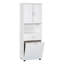 Armoire de rangement supérieure avec panier à linge inclinable-1392636693