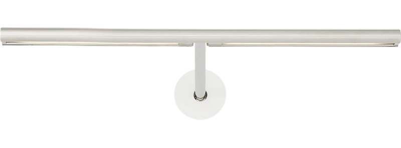 Plural Dome Picture Light, 0.5" H x 12" W x 8.9" D, Polished Nickel, 9.9