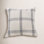 Caria 20" x 20" Embroidered Cotton Pillow Cover