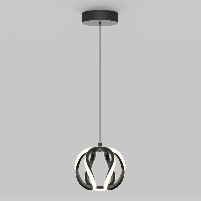 Luminaire suspendu géométrique à 1 lumière Ketaki