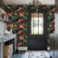 Papier peint adhésif auto-adhésif en PVC, adhésif mural amovible à motif de fleurs tropicales de luxe Monstera, imperméable pour la décoration intérieure - Rouleau