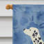 Caniche en polyester à 2 côtés 40 x 28 po standard welcome drapeau maison-957493100