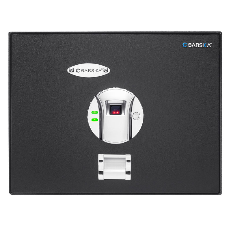 0.23 CUBIC FT TOP OPENING BIOMETRIC SAFE