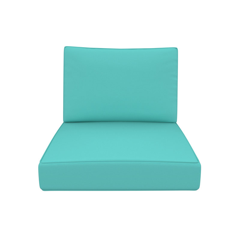 Coussin de chaise Sunge, 25 po x 26 po, Toile Aruba Sunbrella®