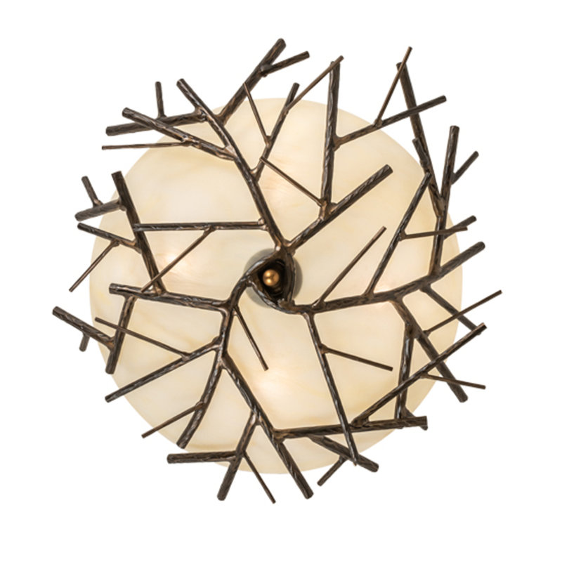 Branches 4 - Light Semi Flush Mount