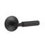 Emtek Select Privacy Interior Mortise w/ Modern Rosette & L-Square Stem, Straight Knurled Lever-1368267031-1368267018