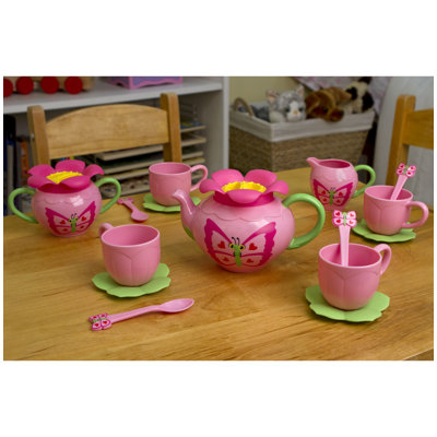Bella 15 Piece Butterfly Tea Set