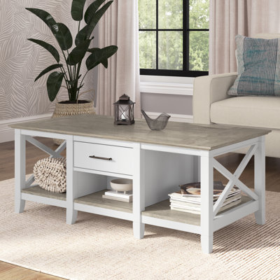 Table basse avec rangement Huckins