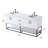 72 inch Double Bathroom Vanity-851796272