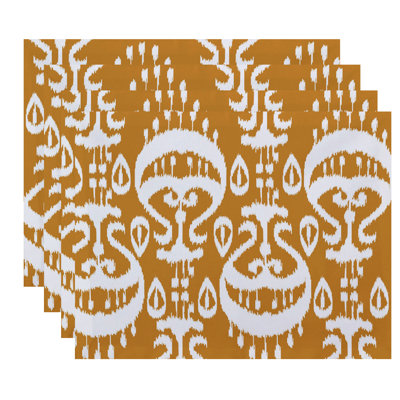 Melchior Ikat 4 Piece Placemat Set