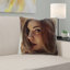 Microsuede Throw Pillow