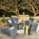 Wicker 5 - Person Patio Conversation Sets with Cushions