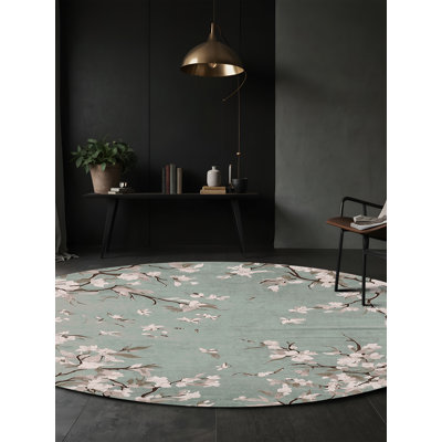 Tapis brun lavable à la machine