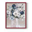 Touch of Teal Arrangement II, reproduction encadrée - bois massif-947168328-947168332