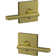 Custom Latitude Non-Turning Lever with Collins Trim