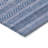 Machine Washable Indoor/Outdoor Claudian ACN1625 Denim Rug-104236498