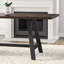 Table de salle à manger en bois massif L 72 po x l 40 po Zeynah-1648239548
