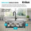 Évier de cuisine KRAUS Kore ™ Workstation Farmhouse-115270562-115270560