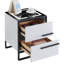 Akmini 40cm W Manufactured Wood Bedside Table