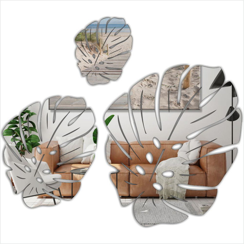 Belvue Wall Mirror, Silver