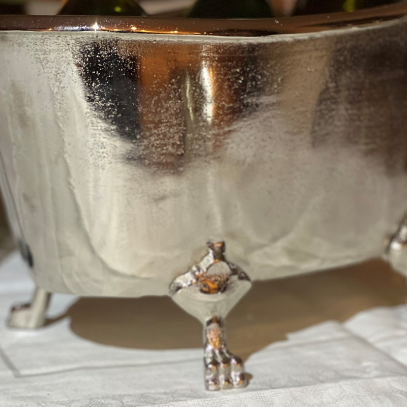 Refroidisseur pour boissons, vin et champagne, Silver