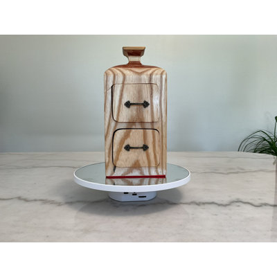 2 drawer Bottle shape bandsaw box