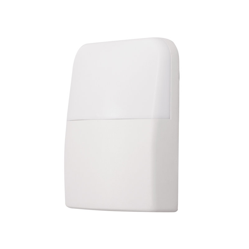 Droplet Integrated LED Outdoor Bulkhead Light, White