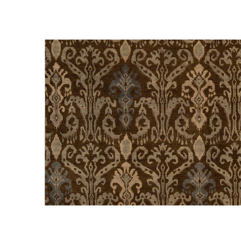 Wool Ikat Area Rug