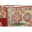 Tapis Kazak Nereen Tribal 4 pi 9 po x 6 pi 5 po