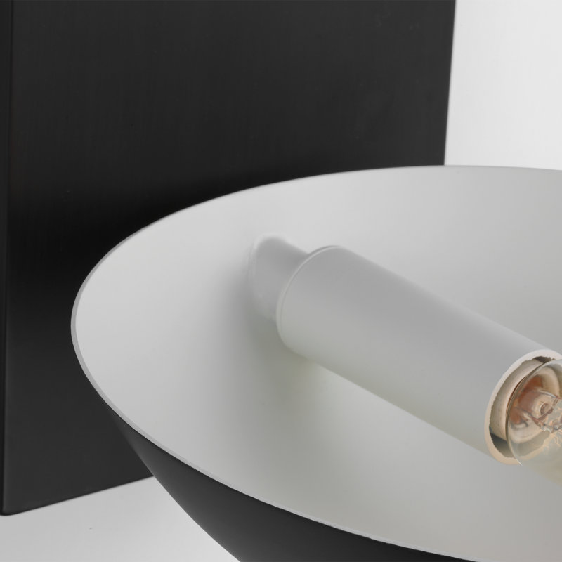 Nevel Steel Flush Mounted Sconce