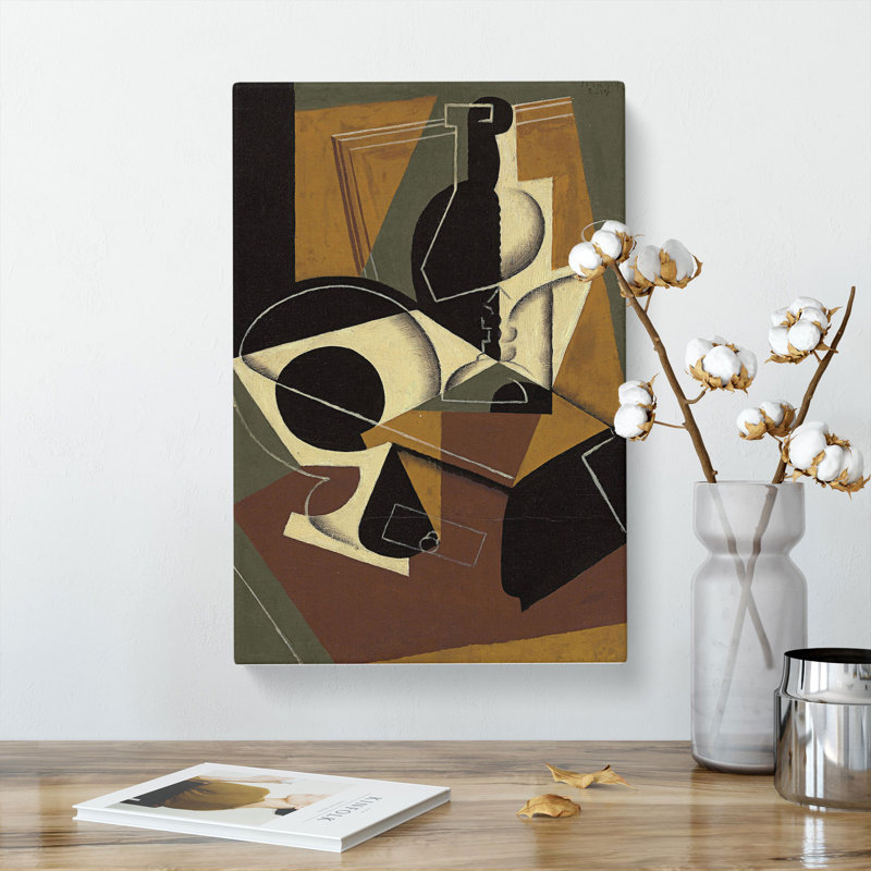 Cafe Moulin by Juan Gris - Wrapped Canvas, 50cm H x 35cm W x 3cm D